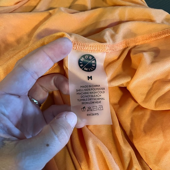 Simon Miller Swizzle Ruched Strapless Maxi Dress - Picture 10 of 10